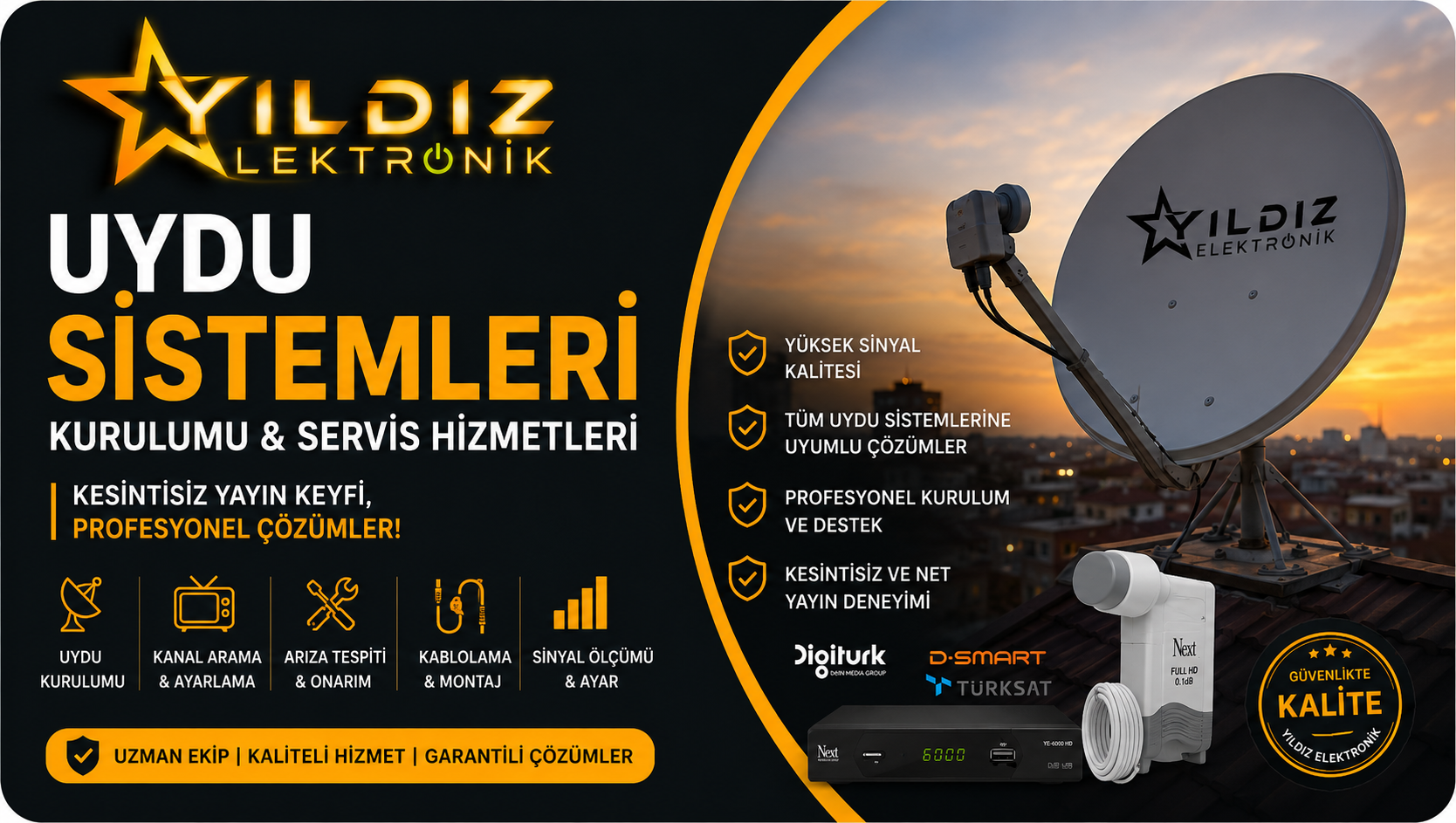 Uydu ve Santral Sistemleri